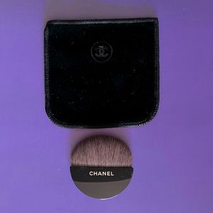 Chanel makeup brush & pouch